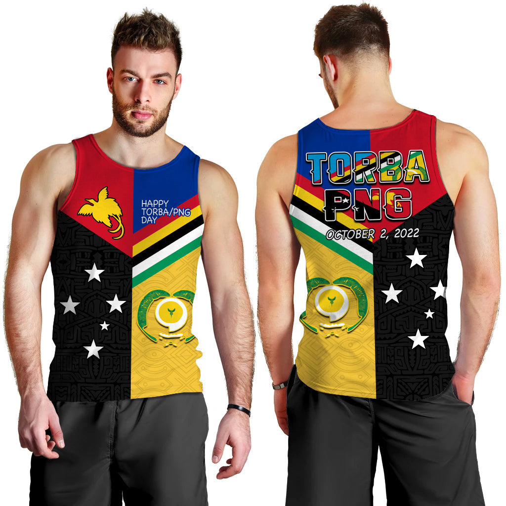 Torba PNG Day Men Tank Top 2022 Simple Polynesia LT13 - Polynesian Pride