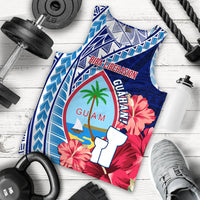 Guam Chamorro Men Tank Top Happy Liberation Day Latte Stone LT13 - Polynesian Pride