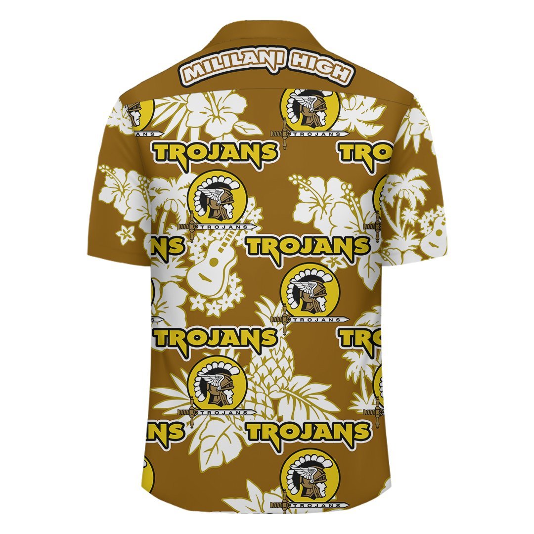Hawaii Hawaiian Shirt - Mililani High Hawaiian Shirt - AH - Polynesian Pride