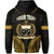 Custom Samoa Ula Nifo Tribal Hoodie Gold Style LT6 - Polynesian Pride