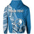 Custom Yap of Micronesia Hoodie Vibe Style LT6 Zip Hoodie Blue - Polynesian Pride