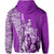 Hawaiian King Kamehameha Hoodie Vibe Purple Style LT6 - Polynesian Pride