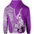 Hawaiian Shark Polynesian Hoodie Vibe Purple Style LT6 - Polynesian Pride