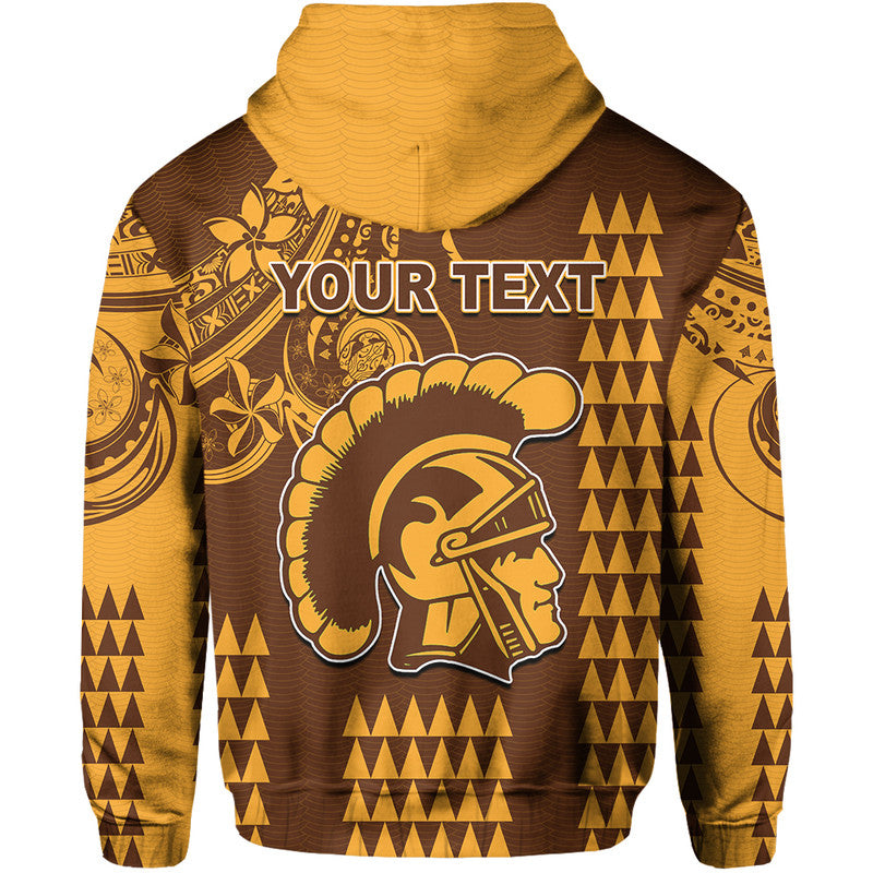 Custom Hawaii High School Mililani Hoodie Mix Kakau LT6 - Polynesian Pride