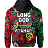 Vanuatu Penama and Hibiscus Hoodie LT6 - Polynesian Pride