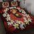 Kanaka Mother And Child Plumeria Leis Polynesian Quilt Bed Set - Warm Heart - AH - Polynesian Pride