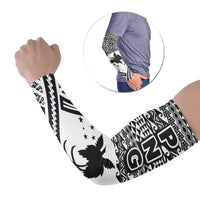Papua New Guinea Arm Sleeve - Polynesian Style (Set of Two) Set of 2 Black - Polynesian Pride