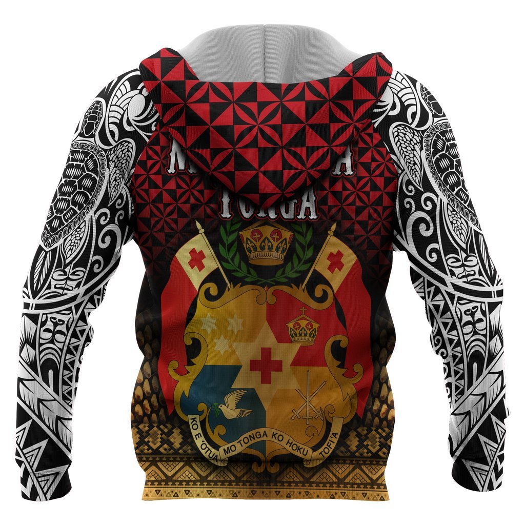 Mate Maa Tonga All Over Hoodie - Polynesian Pride