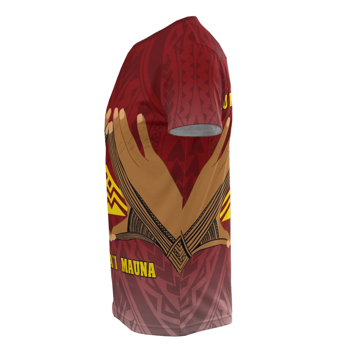 Hawaii Mauna Kea T Shirt Hand Sign Symbol - Polynesian Pride