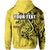 Custom Hammerhead shark Zip Hoodie Polynesian Yellow Style LT6 - Polynesian Pride