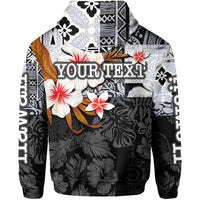 Custom Hawaii Fish Hook Hoodie Black Style LT6 - Polynesian Pride