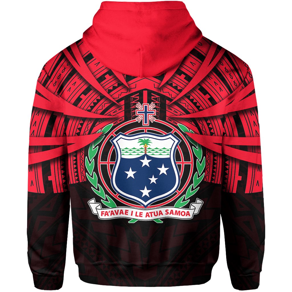 Vibe Hoodie Samoa Zip Hoodie Special Polynesian No.5 - Polynesian Pride