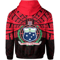Vibe Hoodie Samoa Zip Hoodie Special Polynesian No.5 - Polynesian Pride