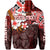 Custom Hawaii Fish Hook Hoodie Red Style LT6 - Polynesian Pride