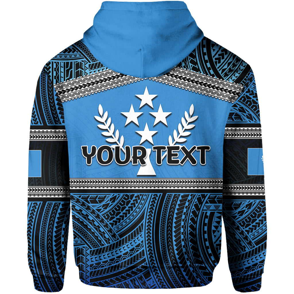 Custom Kosrae Hoodie Polynesian Patterns LT6 - Polynesian Pride