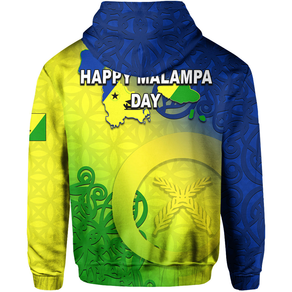 Malampa Day Zip Hoodie Sand Drawing of Vanuatu LT6 - Polynesian Pride