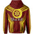 Custom Tonga High School Hoodie Yellow Style LT6 - Polynesian Pride