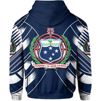 Vibe Hoodie Samoa Zip Hoodie - Polynesian Pride