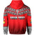 Custom Tonga Hoodie Ngatu Polynesian Red Style LT6 - Polynesian Pride