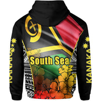 South Sea Islanders Zip Hoodie Kanaka LT6 - Polynesian Pride