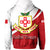 Custom Kolisi Tonga Zip Hoodie Tonga Patterns Style - Polynesian Pride