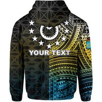 Custom Sanma Province Hoodie of Vanuatu Pig Tusk LT6 - Polynesian Pride