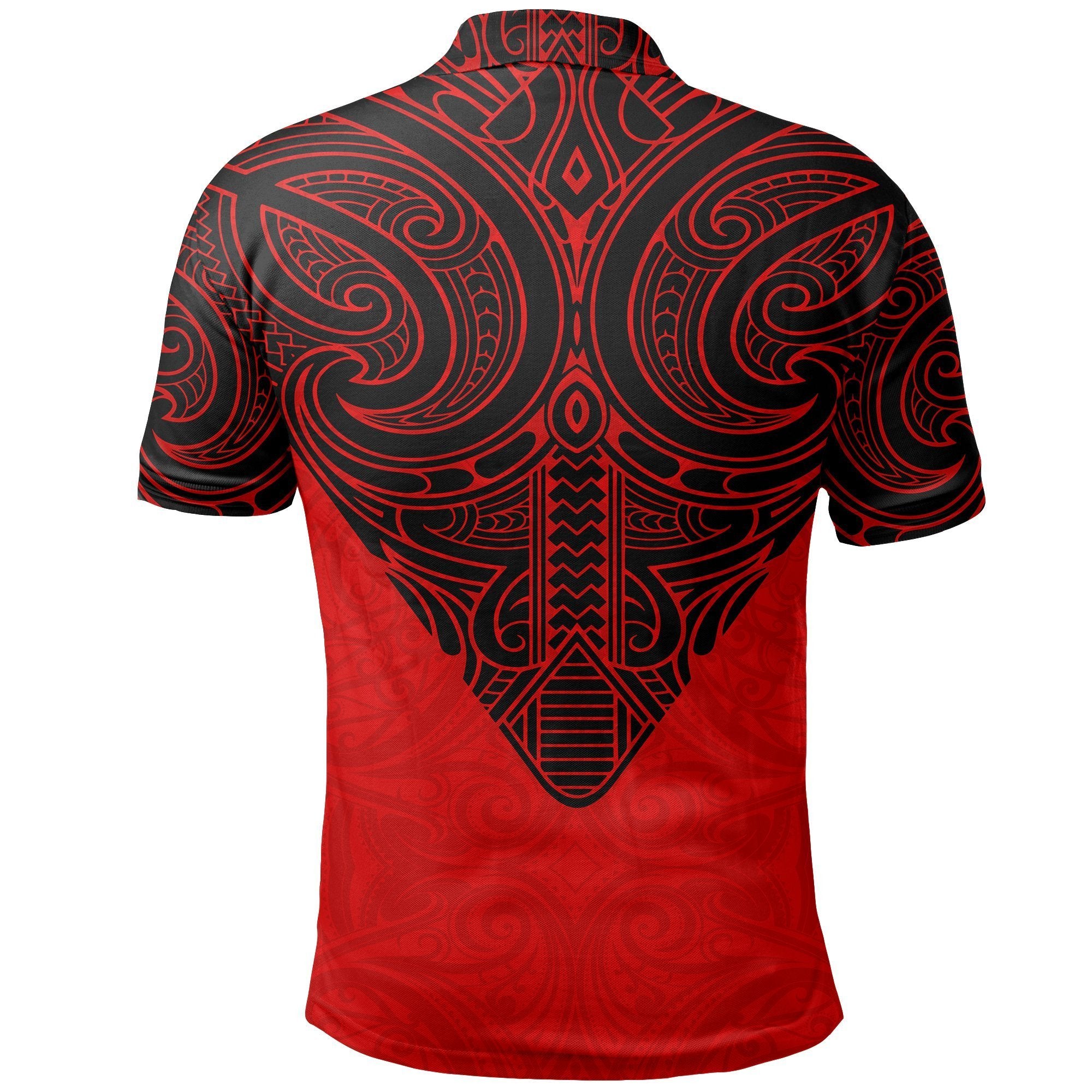 New Zealand Maori Tattoo Polo Shirt - Polynesian Pride