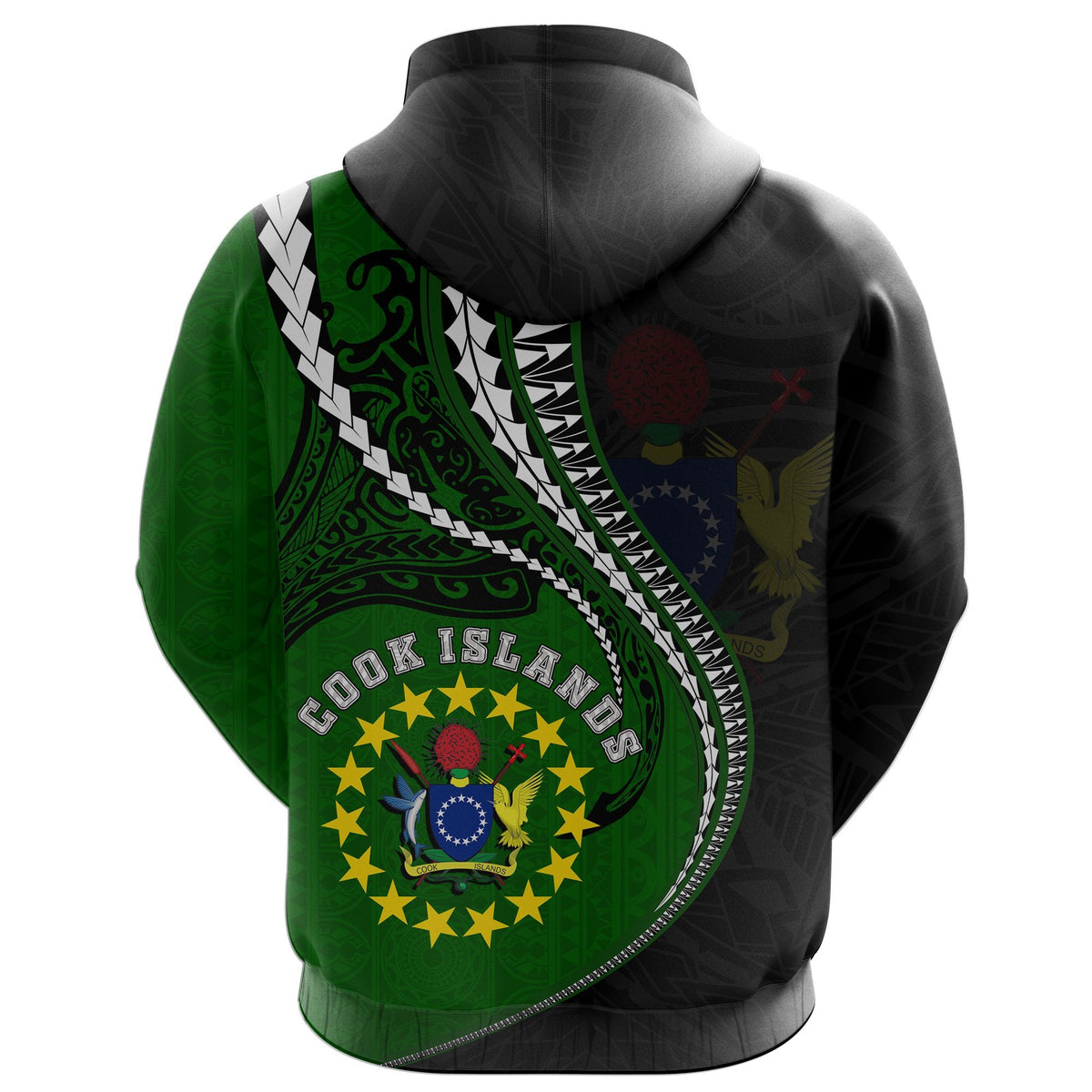 Cook Island Hoodie Kanaloa Tatau Gen Ck - Polynesian Pride