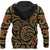 Aotearoa Zip up Hoodie Maori - Polynesian Pride