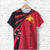 Papua New Guinea T Shirts Papua New Guinea Flag Th5 Unisex Red - Polynesian Pride