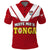 Mate Maa Tonga Rugby Polo Shirt Tongan Kupesi Red Style LT9 Red - Polynesian Pride