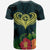 Polynesian Hawaii Kanaka Maoli T Shirt Heart with Hibiscus - Polynesian Pride