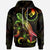 Yap Polynesian Hoodie Turtle With Blooming Hibiscus Reggae Unisex Reggae - Polynesian Pride