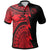 Polynesian Tonga Polo Shirt Maui Moana Tattoo with Seal Tonga Unisex Red - Polynesian Pride