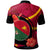 Papua New Guinea Polo Shirt East Sepik Flag of PNG with Hibicus and Polynesian Culture Polo Shirt - Polynesian Pride