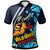 Hawaii Hilo High School Custom Polynesian Polo Shirt Hilo High Vikings Polynesian Pride LT10 Blue - Polynesian Pride