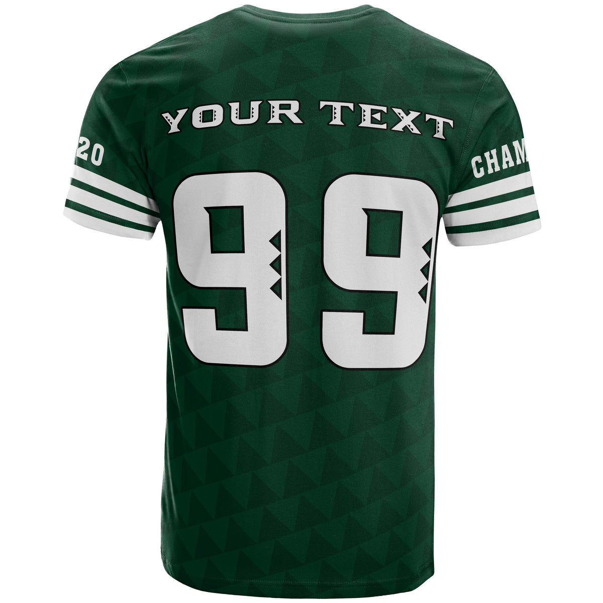 Personalize Hawaii Warrior Football T Shirt 2020 Champion AH - Polynesian Pride