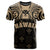 Hawaiian Kanaka T Shirt Demodern Gold - Polynesian Pride