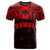 Hawaiian Kanaka T Shirt Demodern Red - Polynesian Pride