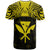 Hawaiian Kanaka T Shirt Demodern Yellow - Polynesian Pride