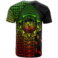 Hawaii Custom T Shirt Hawaii SealRocket Style (Reggae) - Polynesian Pride