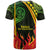 Hawaii Custom T Shirt Honokaa High & Intermediate School Polynesian Pattern Fire LT10 - Polynesian Pride