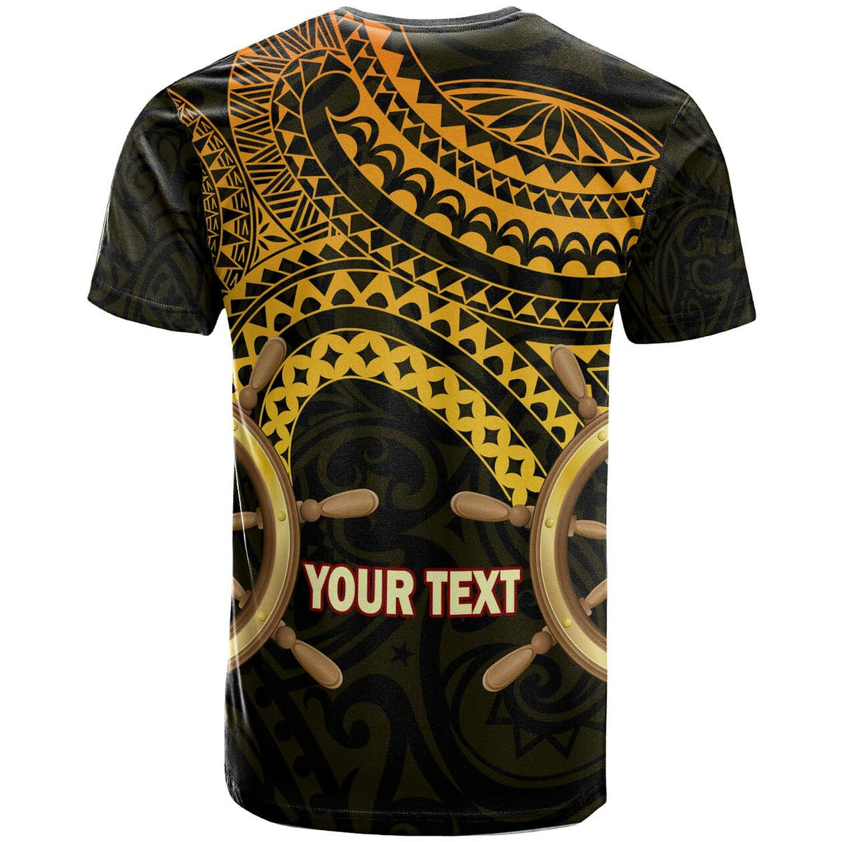 Hawaii Custom T Shirt Waipahu High School Marauders Pirates Polynesian Tribal Pattern LT10 - Polynesian Pride