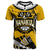 Hawaii Custom Polynesian T Shirt Nanakuli High & Intermediate School Golden Hawks LT10 Yellow - Polynesian Pride