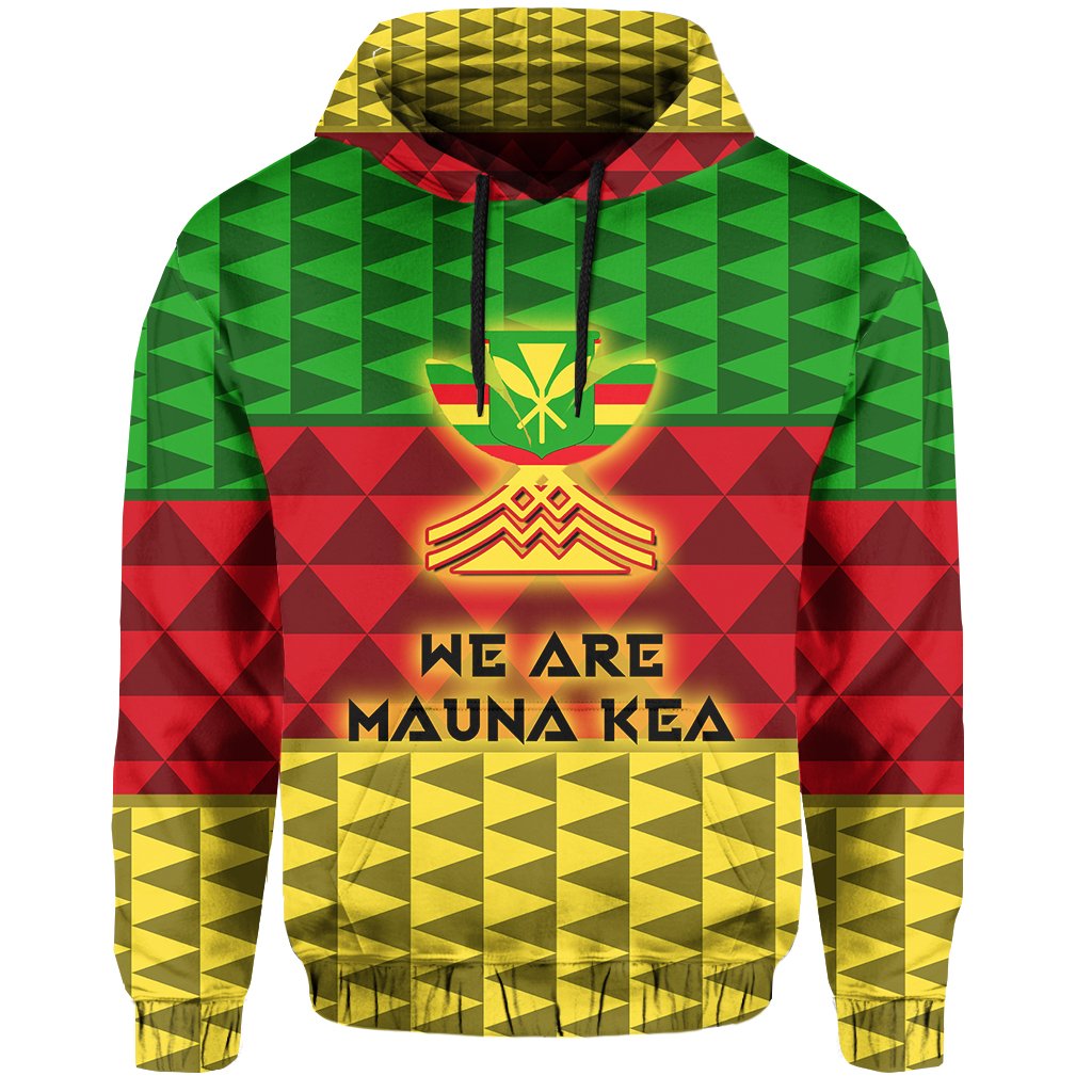 Kanaka Hawaii Protect Mauna Kea Hoodie - Polynesian Pride