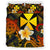 Wallis and futuna Polynesian Bedding Set - Lauhala Turtle Plumeria Tropical - Polynesian Pride