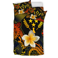 Kosrae Polynesian Bedding Set - Lauhala Turtle Plumeria Tropical - Polynesian Pride