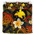 Papua New Guinea Polynesian Bedding Set - Lauhala Turtle Plumeria Tropical - Polynesian Pride