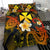 Wallis and futuna Polynesian Bedding Set - Lauhala Turtle Plumeria Tropical - Polynesian Pride