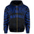 Hawaiian Kanaka Hoodie Demodern Blue - Polynesian Pride